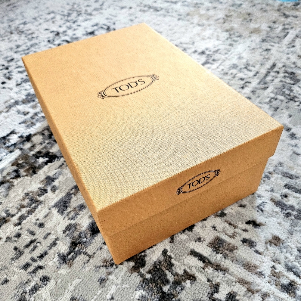 TODS Small Orange Shoe Box